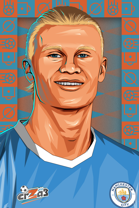 Erling Haaland Portrait